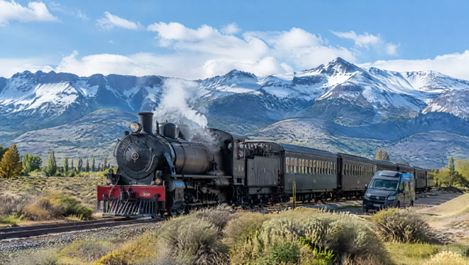 Private transfer vehicle in Esquel, Patagonia, Argentina